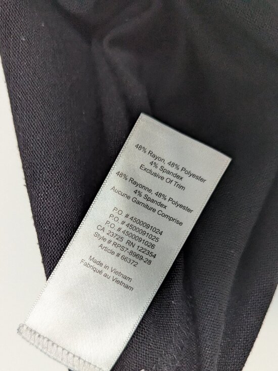 Wilfred Free Esther Jersey Knit T-Shirt Dress – Black, Women's M - Picture 5 of 6